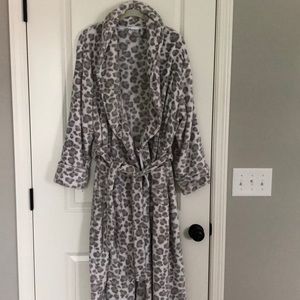 Leopard Print Robe